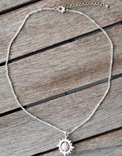 Thomas Sabo You & Friends Kette Halskette Sonne silberfarbig