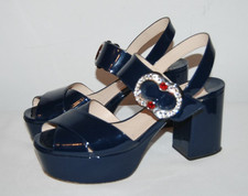 PRADA Plateau-Sandaletten Gr