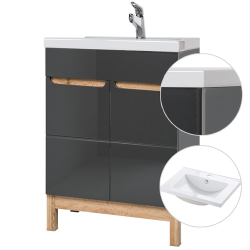 Waschtisch unterschrank 61cm - waschtisch,