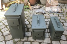 US Ammo Box Metall Munitionskiste M19A1 / M2A1 / PA 60 - Cal.30/50 Werkzeugkiste