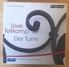 Uwe Tellkamp - Der Turm Hörbuch 8 CD Box WIE NEU