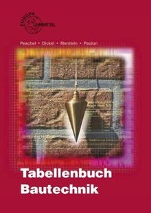 Tabellenbuch bautechnik - tabellenbuch,