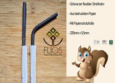 Papierstrohhalme mit