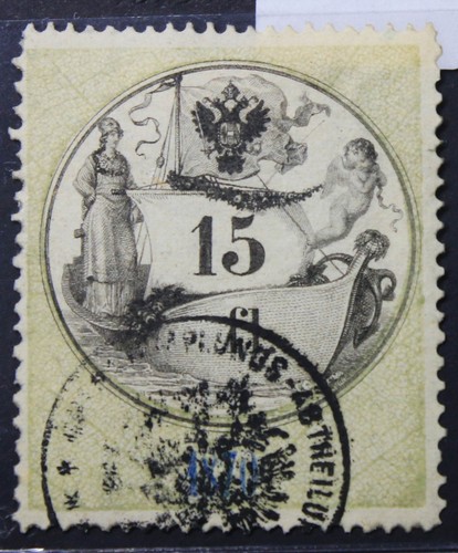 1870 stempelmarken - fl,