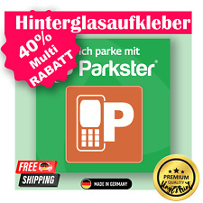 PARKSTER Hinterglasaufkleber