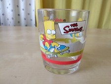 Nutella Simpsons Glas - Sammelglas - Skateboard Skating Limited Edition - 2002