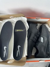 Brandneu Nike Romaleos XD schwarz Gewichtheben/Crossfit Trainingsschuhe UK9,5