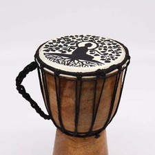 Djembe Drum Breites Top resonant reichhaltiger Tonschlaginstrument Ziegenhaut