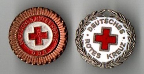 Anstecknadeln deutsches - 2x, "deutsches