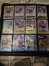 One Piece TCG Alt Art Sammlung / Alt Art Leader / Sec Bandai 14 Karten ENG 