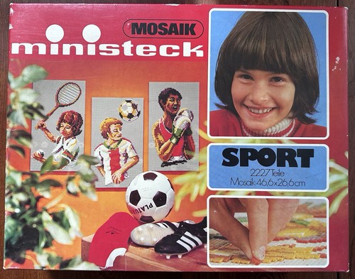 Vintage ministeck sport mosaik - vintage,