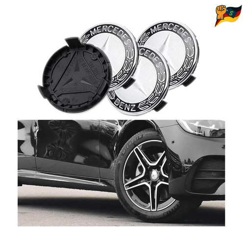 Nabendeckel mercedes benz - benz, 75mm