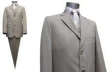 Streifen Herrenanzug 2-teilig