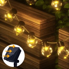 Solar Lichterkette LED außen
