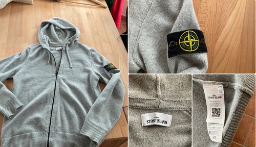 Stone island strickjacke - strickjacke, mit