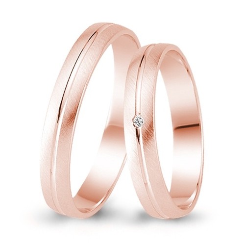 Paar trauringe 585 gold - trauringe,