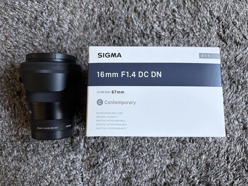 Sigma 16mm dc dn - sigma,