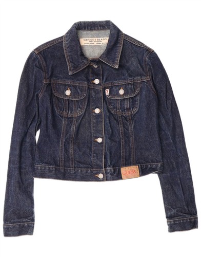 Guess damen crop - jeansjacke, uk