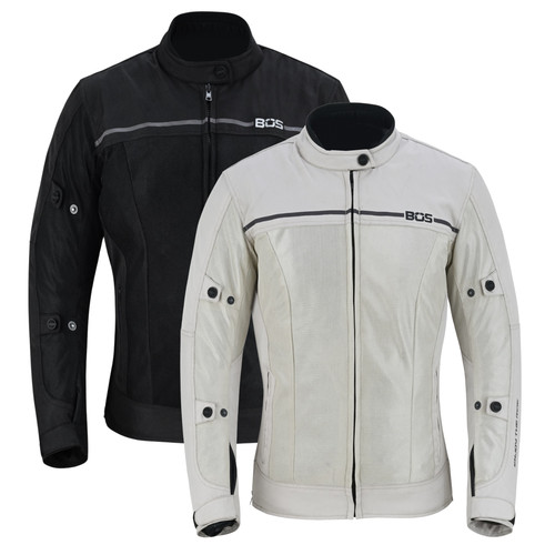 Damen motorrad textil jacke - textil,
