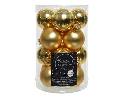 Weihnachtskugeln 5cm glas - weihnachtskugeln, 3,5cm