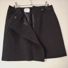 Michele Boyard Damen A-Linie Rock Mini elegant gefüttert stretch Größe 38 w. neu