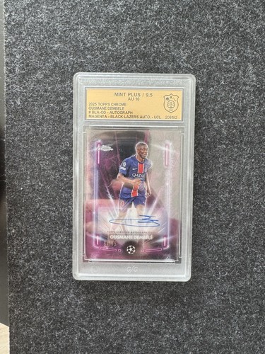 Topps chrome ousmane - ousmane, dembele