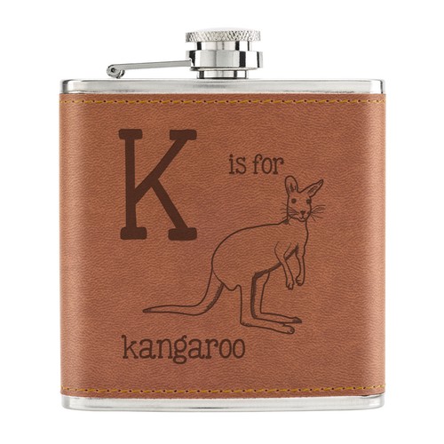 Buchstabe für känguru - buchstabe, k