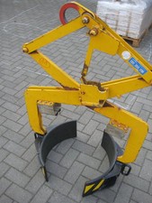 1x Schachtheber Versetzzange Rohrheber Steinklammer Versetzzange  gebr. Nr. 11