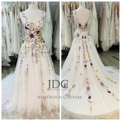 Bohemian farbiges ballkleid - farbiges,