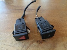 Schalter Warnblinker + Heckscheibenheizung - 2 Stück VW POLO (9N_) 1.2 12V TREND