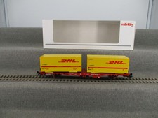 Märklin Spur H0 PMS 63-07 (94216) Güterwagen Containerwagen DHL DB Cargo in OVP