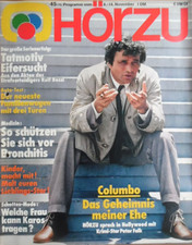 HÖRZU 45 - 1975 Z TV: 8.-14.11. Peter Falk Elisabeth Bergner Elke Sommer Mecki