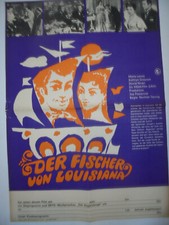627 DDR A2 FILMPLAKAT 1969 DER FISCHER VON LOUISIANA  THE TOAST OF NEW ORLEANS