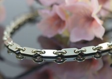 Massive Plättchen Kette in 585er / 14 Karat Gelb Gold Wert 10.000 € XXYY