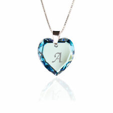 Herzkette 925 Silber Swarovski