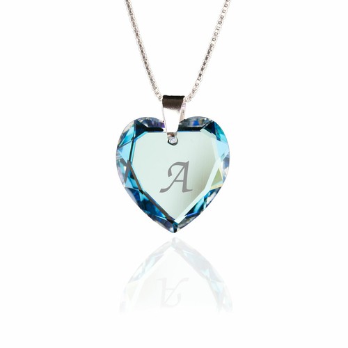 Herzkette 925 silber swarovski - 925,