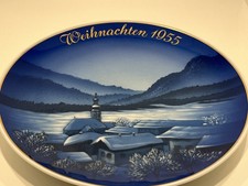 Rosenthal Porzellan Teller Sammlerteller Weihnachtsteller 1955 21,5 cm Ø. Top Zu
