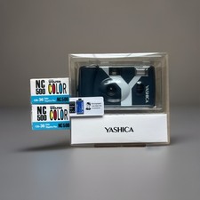 NEU YASHICA MF-1 Snapshot Art - inkl. Film Analog Kamera + 2 Extra Filme !!!