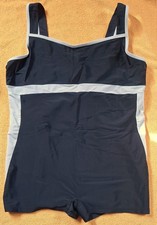 Badeanzug schwarz ohne Cups