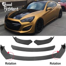 Kohlefasermuster Frontspoiler