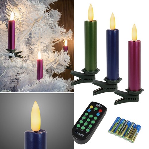 Premium led christbaum kerzen - led, christbaum-kerzen