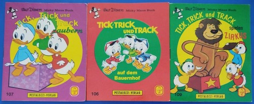 Büchlein tick trick und - -, tick,