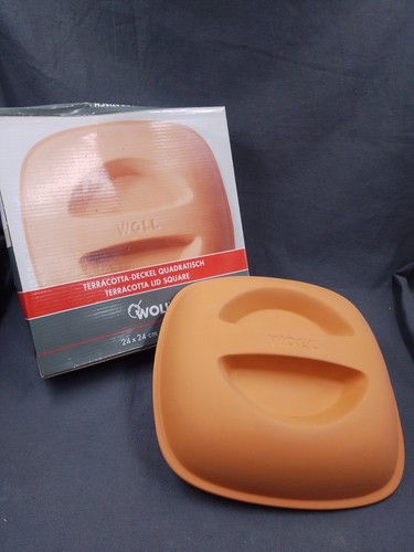 Woll terracotta deckel - woll,