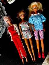 Vintage Barbie Konvolut 3x Mattel Wer N Wild Simba Petra Clone 70er Bastel Set