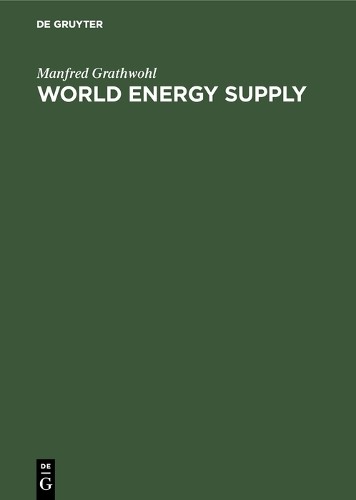 World energy supply - world,