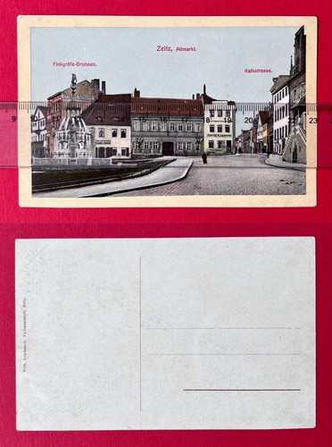 Zeitz 1910 altmarkt mit - ak,