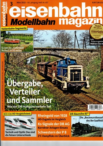 Eisenbahn modellbahn magazin - eisenbahn,