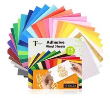 2 x Tavolozza 30,5 x 30,5cm Vinylfolie Plotter Selbstklebend – 75 Permanentem