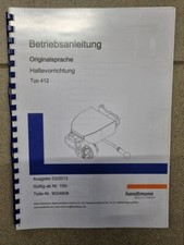 HANDTMANN Betriebsanleitung