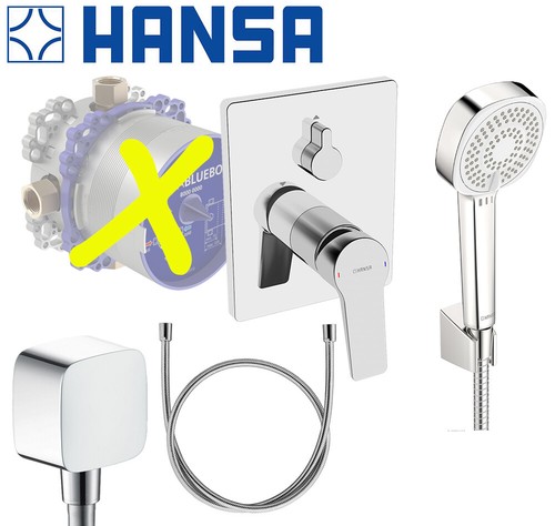 Hansa twist unterputz armatur - unterputz,